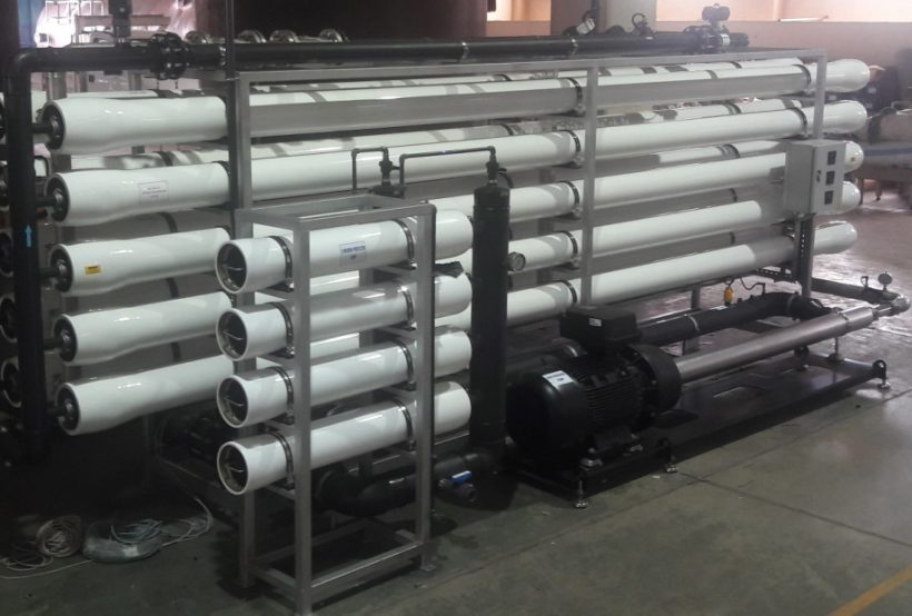 System with FRP Cartridge Filter Set & Duplex Quality High Pressure Pump