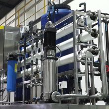 Skid Mount UPW System including Pretreatment, Double Pass RO & CEDI Unit